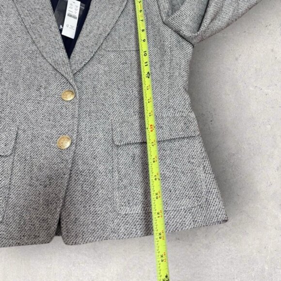 NWT J. Crew shrunken wool blazer - Picture 8 of 8